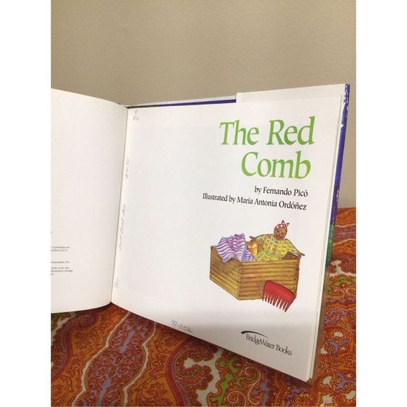 1991 Hardback Children’s Book “ The Red Comb” By Fernando Pico’ - Picture 8 of 10
